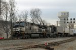 NS 9484 & 9635 lead train 218 southbound at Aycock